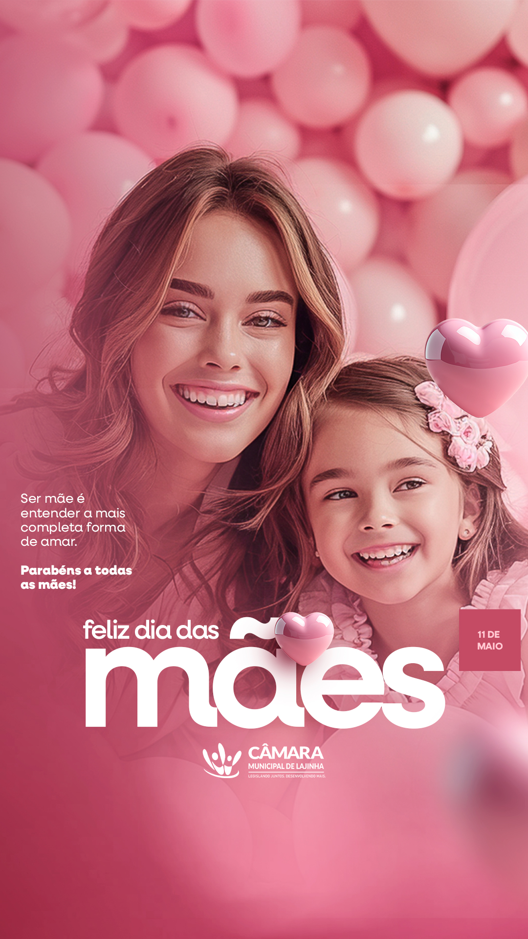 🌷 FELIZ DIA DAS MÃES!