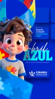 💙Câmara de Lajinha celebrou o Dia Mundial da Conscientização do Autismo.