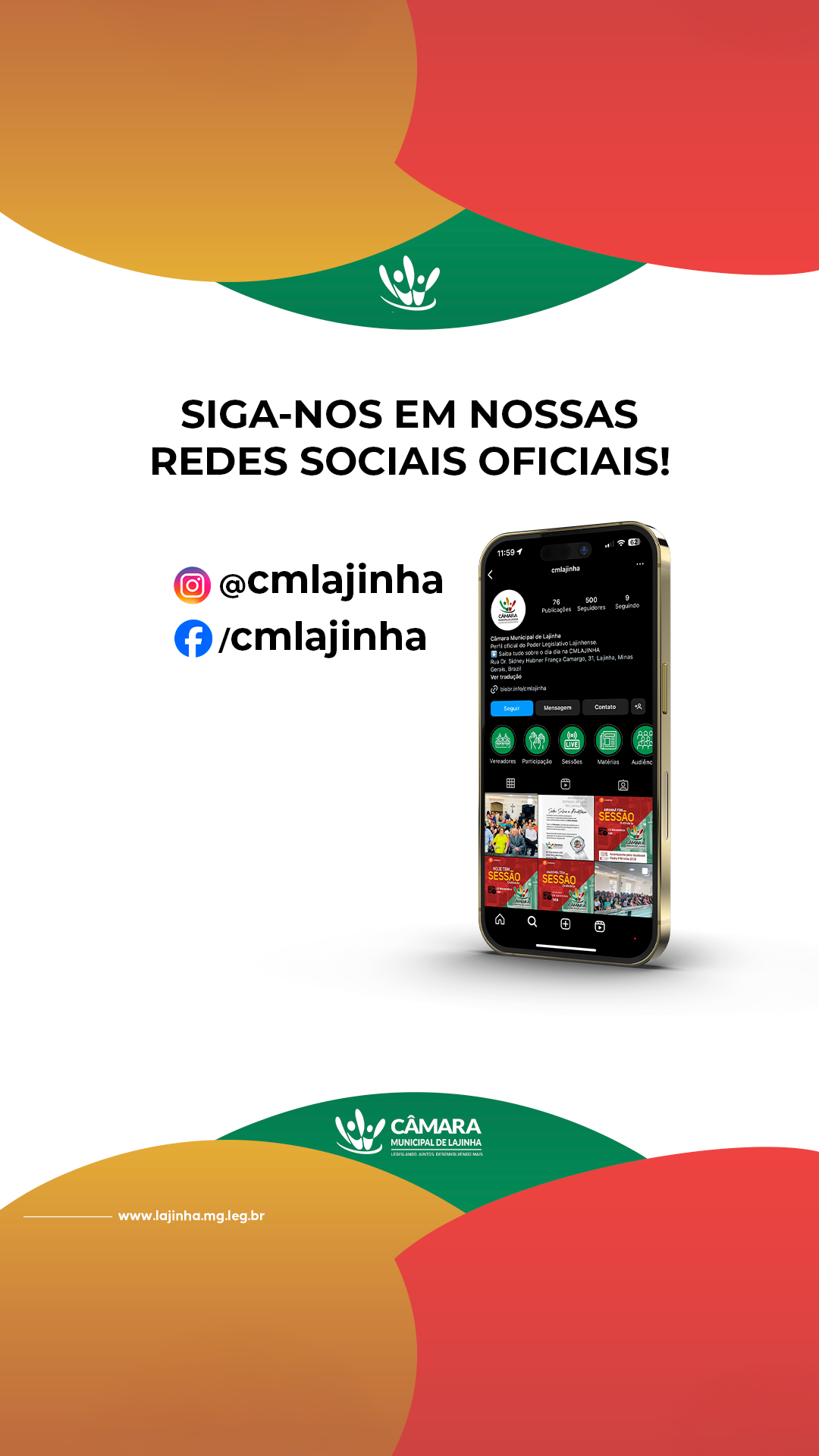 📢 Resumo da última reunião da Câmara Municipal de Lajinha 🏛️💬  Na última sessão, neste dia 19/02/25