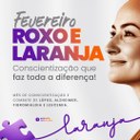 Câmara Municipal de Lajinha, reconhecemos a importância do mês de fevereiro roxo e laranja Câmara Municipal de Lajinha, reconhecemos a importância do mês de fevereiro roxo e laranja